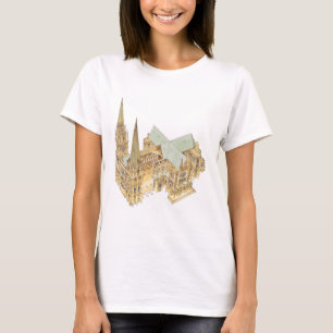 Chartres Cathedral Frankrijk T-shirt