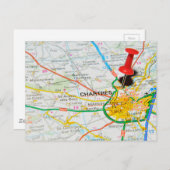 Chartres, Frankrijk Briefkaart (Voorkant / Achterkant)