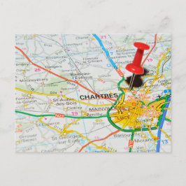 Chartres, Frankrijk Briefkaart
