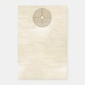Chartres Labyrint - Spiritueel Symbool Antiek 1 Post-it® Notes (Voorkant)