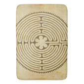 Chartres Labyrinth antiek stijl 1 + uw ideeën Badmat (Voorkant Verticaal)