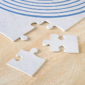 Chartres Labyrinth Blue Legpuzzel (Zijkant)