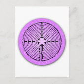 Chartres Labyrinth Briefkaart (Voorkant)