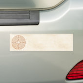 Chartres Labyrinth Bumpersticker (Op auto)