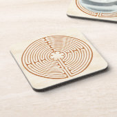 Chartres Labyrinth Drankjes Onderzetter (Linkerzijde)