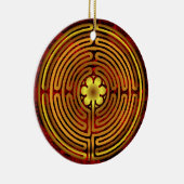 Chartres Labyrinth Fire Ornament (Rechts)
