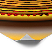 Chartres Labyrinth Fire Sun Print (Hoek)