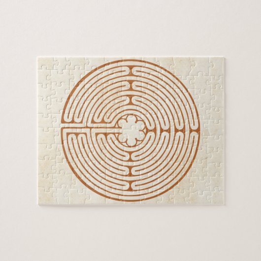 Chartres Labyrinth Legpuzzel (Horizontaal)