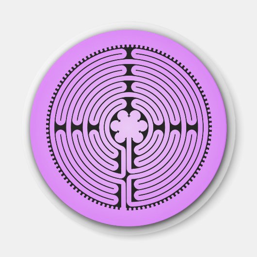Chartres Labyrinth Magneet (Voorkant)