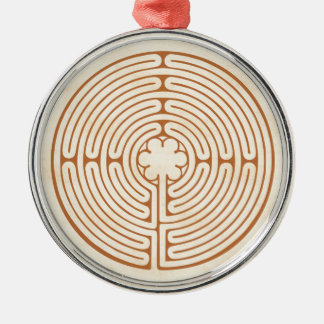 Chartres Labyrinth Metalen Ornament