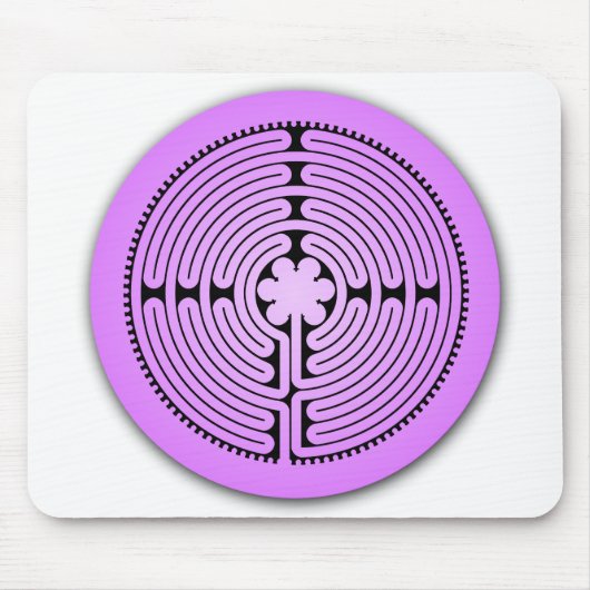 Chartres Labyrinth Mouse mat Muismat (Voorkant)