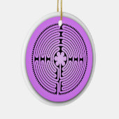 Chartres Labyrinth Ornament (Rechts)