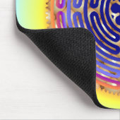 Chartres Labyrinth Pearl Light Paths Mousepad Muismat (Hoek)