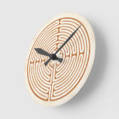 Chartres Labyrinth Ronde Klok (Hoek)