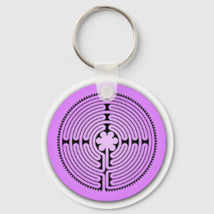 Chartres Labyrinth Sleutelhanger