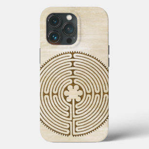Chartres Labyrinth - Spiritueel symbool Antiek 1 Case-Mate iPhone Case