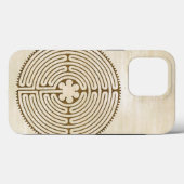 Chartres Labyrinth - Spiritueel symbool Antiek 1 Case-Mate iPhone Case (Achterkant (horizontaal))