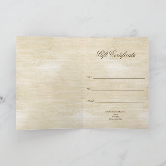 Chartres Labyrinth - Spiritueel symbool Antiek 1 Kaart (Binnen)