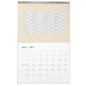 Chartres Labyrinth - Spiritueel symbool Antiek 1 Kalender (Mar 2027)