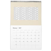 Chartres Labyrinth - Spiritueel symbool Antiek 1 Kalender (Feb 2027)