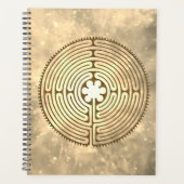 Chartres Labyrinth - Spiritueel symbool Antiek 1 Planner (Voorkant)