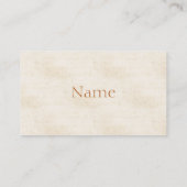 Chartres Labyrinth Visitekaartje (Achterkant)