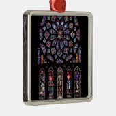 CHARTRES VI GLAS IN LOOD METALEN ORNAMENT (Rechts)