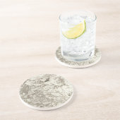 Chartres Zandsteen Onderzetter (Zijkant)