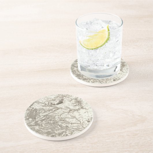 Chartres Zandsteen Onderzetter (Zijkant)