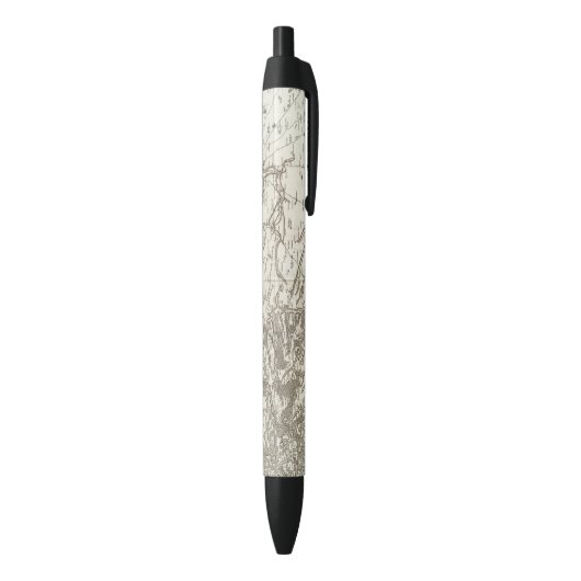 Chartres Zwarte Inkt Pen (Achterkant (Verticaal))