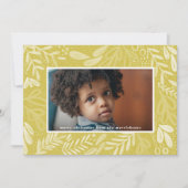 Chartreuse Bramble | Festive Botanical Photo Feestdagenkaart (Voorkant)