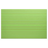 Chartreuse, bruin en lichte groene strepen stof (Fat Quarter)