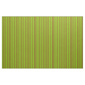 Chartreuse & bruin gekleurd gelineerd/gestreept pa stof (Yard (91,4 cm))