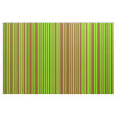 Chartreuse & bruin gekleurd gelineerd/gestreept pa stof (Fat Quarter)