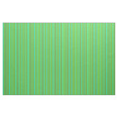 Chartreuse, Cyaan & Brown Stripes Pattern Stof (Yard (91,4 cm))