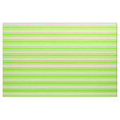 Chartreuse en beige led/gestreept patroon stof (Fat Quarter)