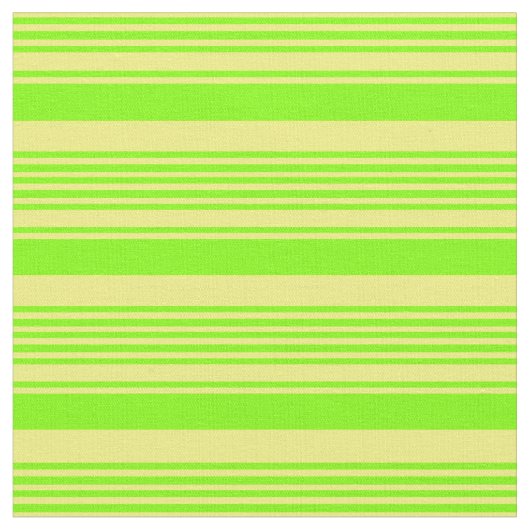 Chartreuse en gele lijnen stof (Close Up)