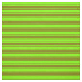 Chartreuse en groene lijnen stof (Swatch)