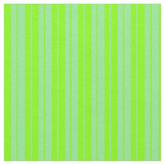 Chartreuse en Light Green Stripes/Lines Pattern Stof (Close Up)