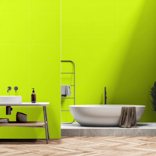 Chartreuse Geel effen kleur Behang