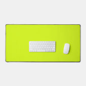 Chartreuse Geel effen kleur Bureaumat (Keyboard & Muis)