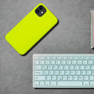 Chartreuse geel - effen kleur Case-Mate iPhone case