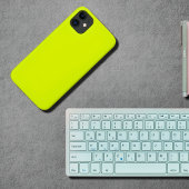 Chartreuse geel - effen kleur Case-Mate iPhone case