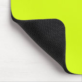 Chartreuse Geel effen kleur Muismat (Hoek)