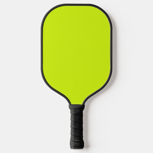 Chartreuse Geel effen kleur Pickleball Paddle (Voorkant)