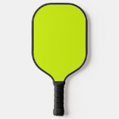 Chartreuse Geel effen kleur Pickleball Paddle (Achterkant)