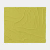 CHARTREUSE Geelachtig Groen Effen Kleur Fleece Deken (Voorkant (Horizontaal))