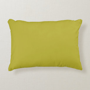 CHARTREUSE Geelachtig groene effen kleur minimalis Accent Kussen