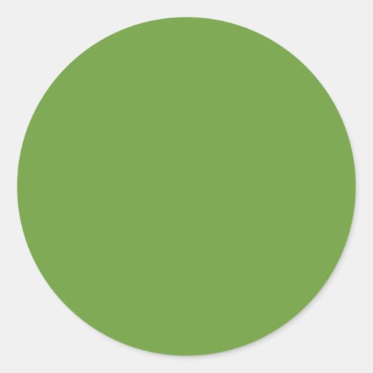 Chartreuse, geelgroen ronde sticker (Voorkant)