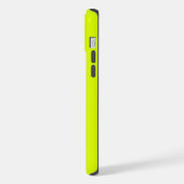 Chartreuse Gele Naam Fluorescerende Neon Kleur iPhone Hoesje (Linkerkant)